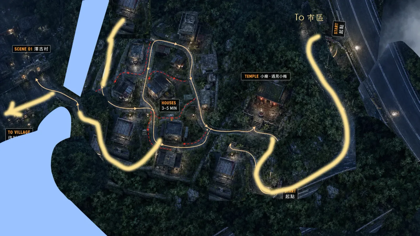 Project NightFall 村落佈局及環境研究