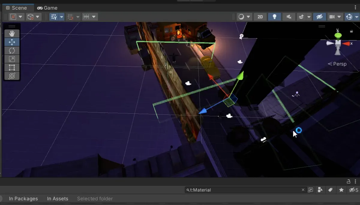 Classic survival-horror prototype development image 2