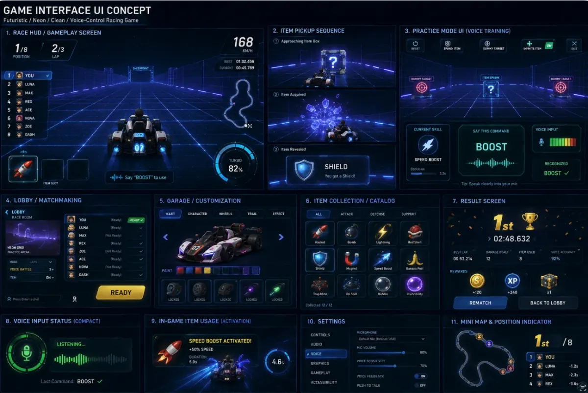 Voice Racer development image 2